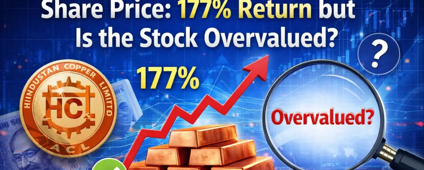 Hindustan Copper Share Price: 177% Return but Is the Stock Overvalued?