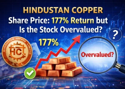 Hindustan Copper Share Price: 177% Return but Is the Stock Overvalued?