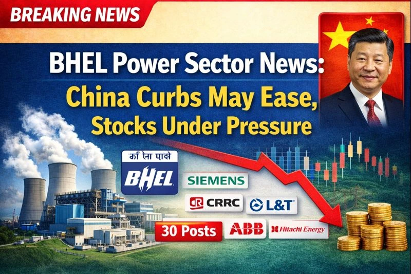BHEL Power Sector News: China Curbs Easing? Stocks Fall