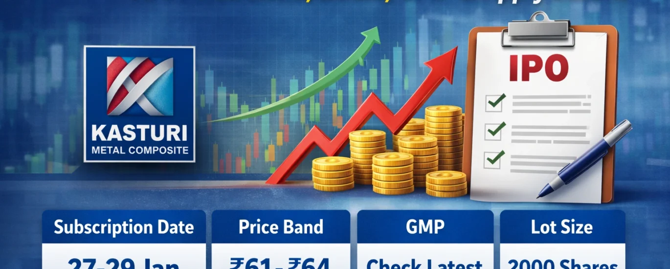 Kasturi Metal Composite IPO: ₹64 Price Band, Dates, GMP & Apply Details