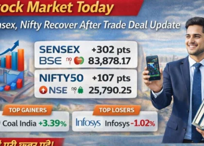 Stock Market Today – Sensex Nifty Rise on US-India Trade Deal News