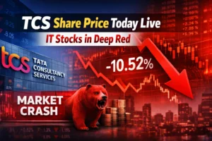 TCS Share Price Today Live – IT Stocks in Deep Red