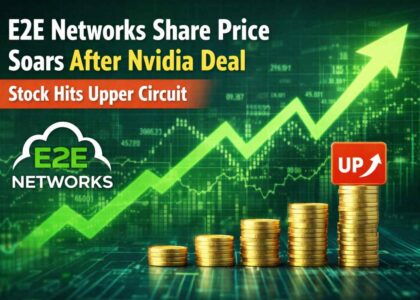 E2E Networks Share Price Soars After Nvidia Deal – Stock Hits Upper Circuit