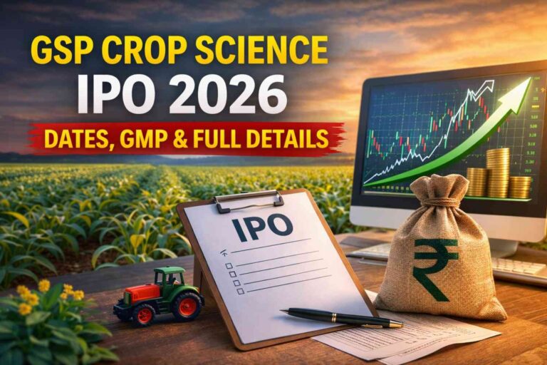 GSP Crop Science IPO 2026 – Dates, GMP & Full Details