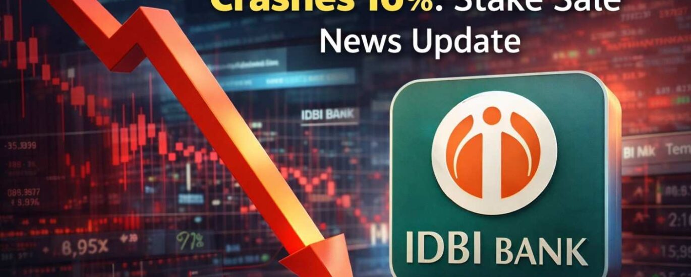 IDBI Bank Share Price Crashes 16%: Stake Sale News Update