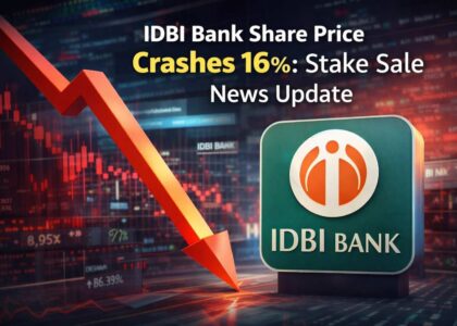 IDBI Bank Share Price Crashes 16%: Stake Sale News Update
