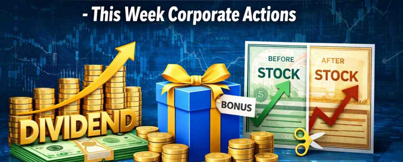 Upcoming Stock Split Bonus Dividend – This Week Corporate Actions