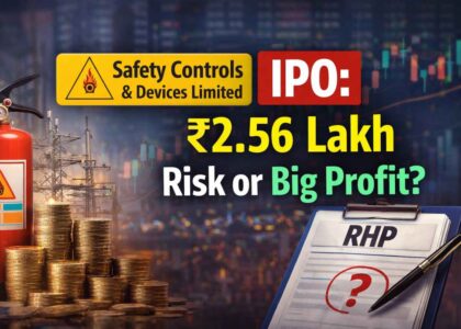 Safety Controls & Devices IPO: ₹2.56 Lakh Risk or Big Profit?